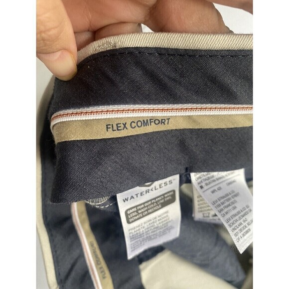 NWT Dockers Men’s Signature Khakis Beige/Stone Sz 34x32 Retail: $62 NEW - Picture 8 of 14